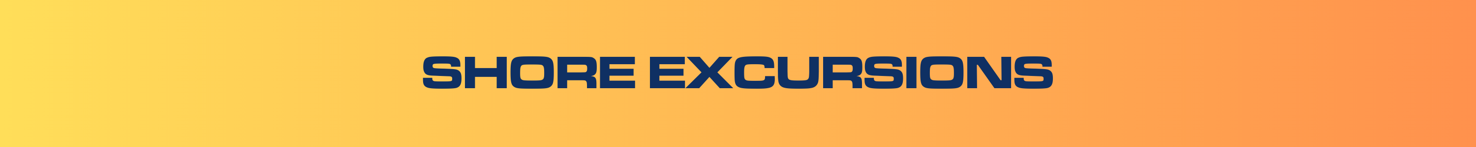 Shore Excursions